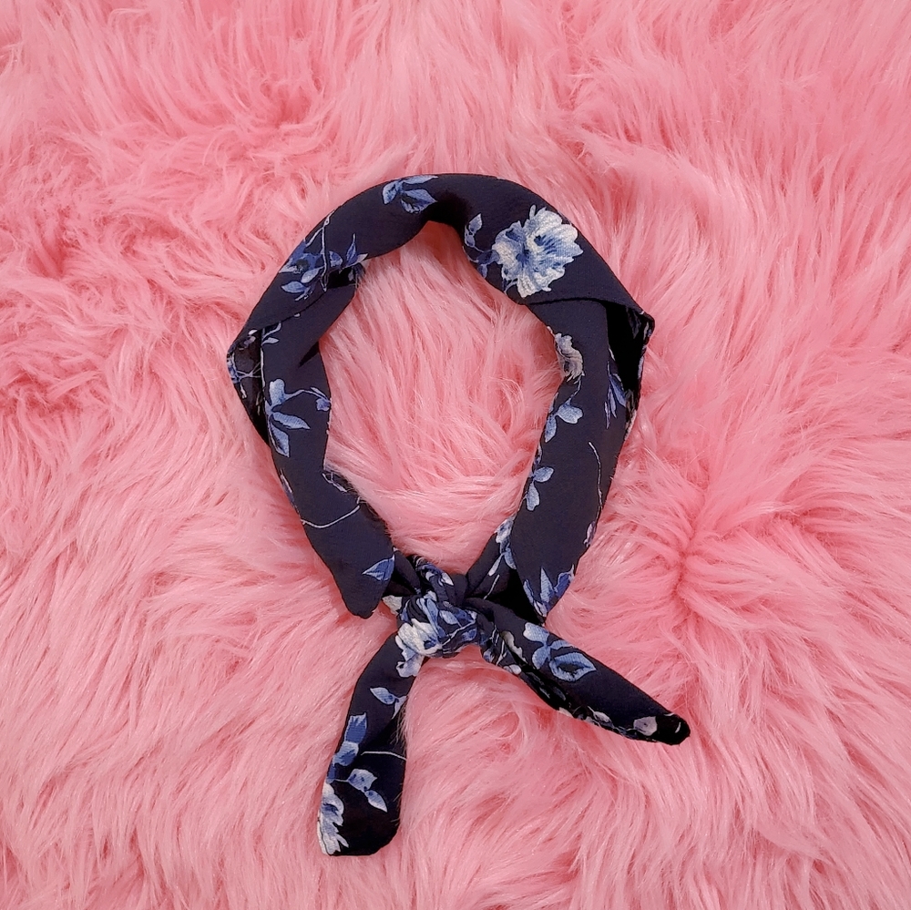 Floral neck scarf/bandana